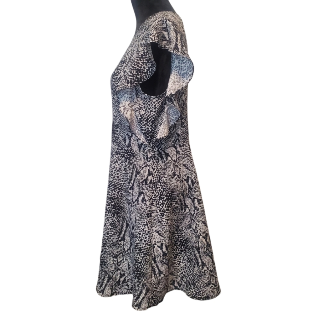 Who what wear snake skin print dress size large - Picture 2 of 9
